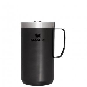 Stanley The Stay-Hot Camp Mug | 24 OZ Charcoal Glow | HON194362