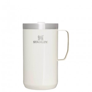 Stanley The Stay-Hot Camp Mug | 24 OZ Krém | TVI184275