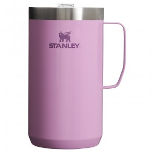 Stanley The Stay-Hot Camp Mug | 24 OZ Lilac Gloss | IDX480976